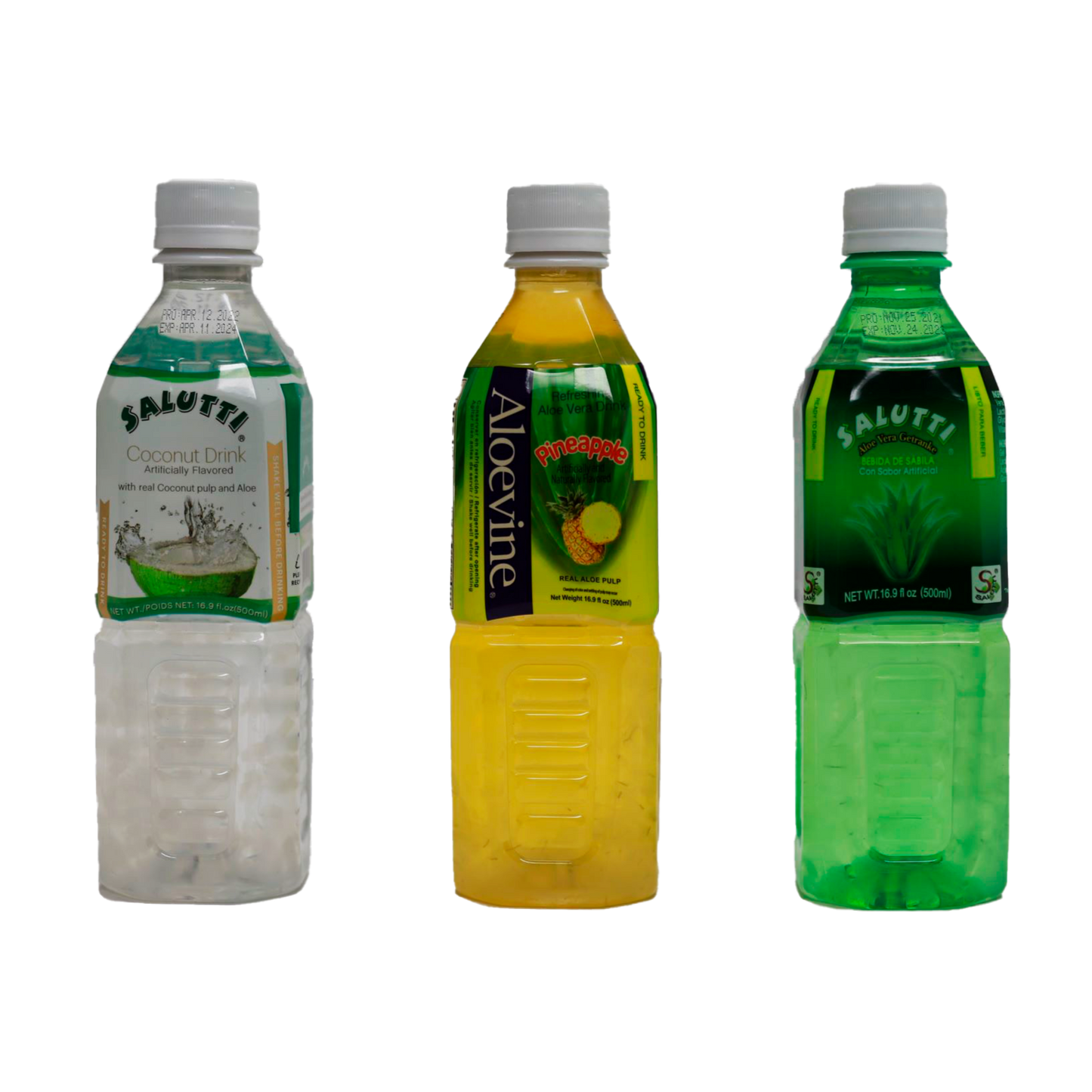 The Salutti/Aloevine Drinks