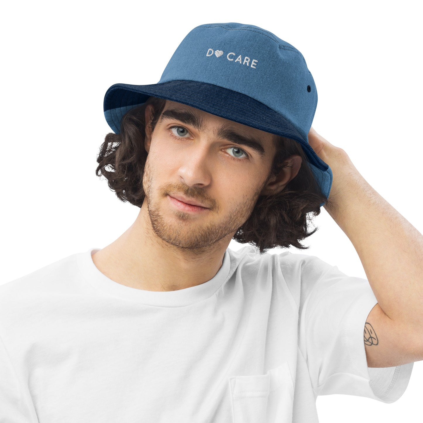 Do Care Denim bucket hat