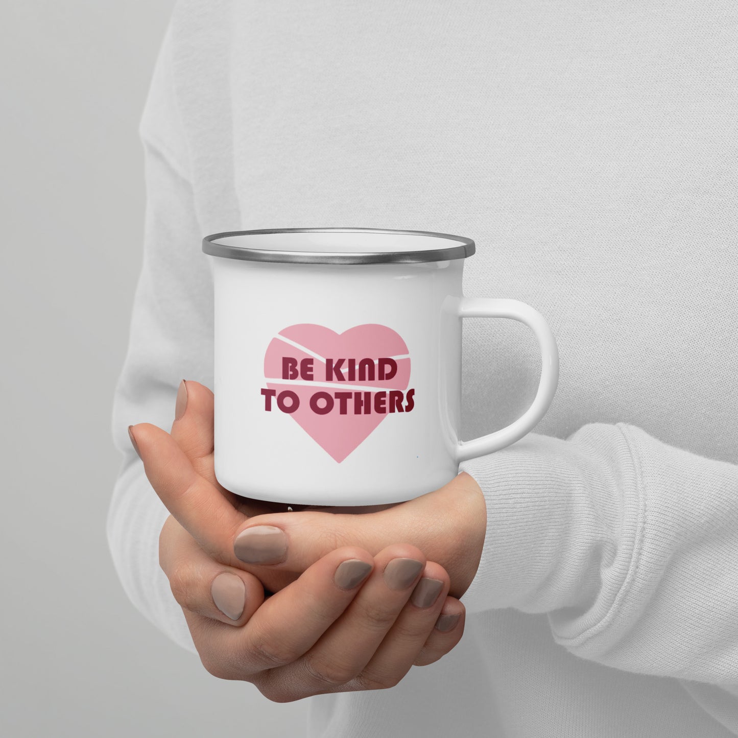 Be Kind To Others Enamel Mug